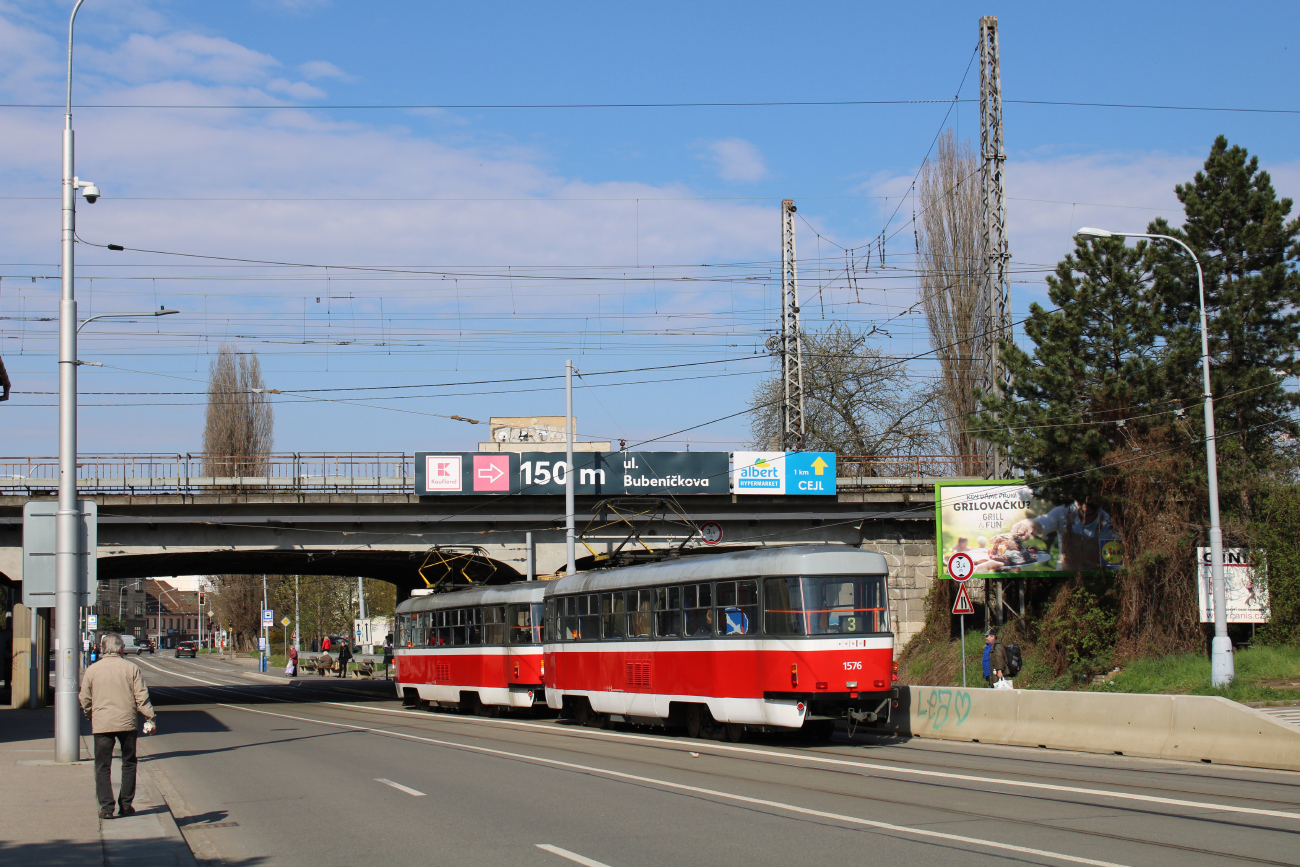 Брно, Tatra T3P № 1576
