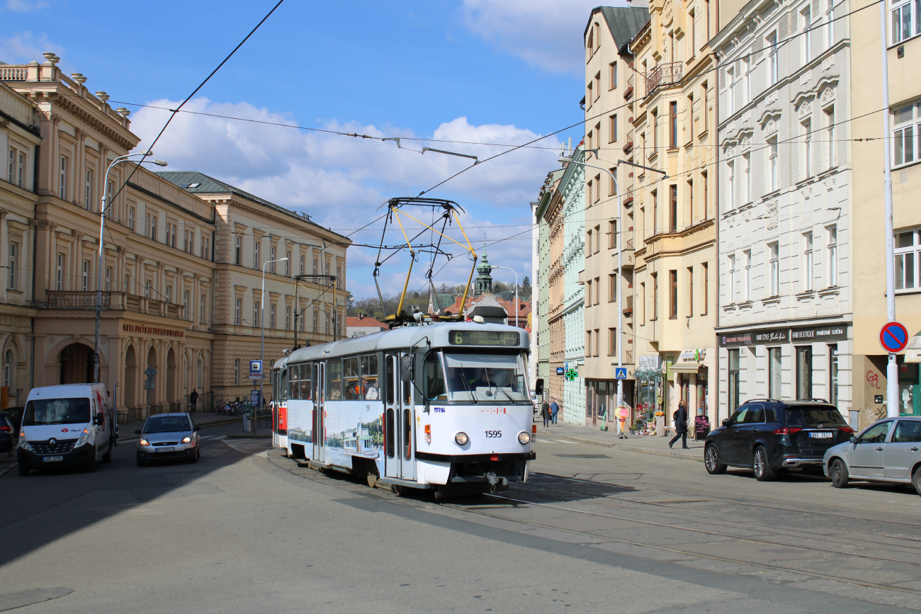 Брно, Tatra T3P № 1595