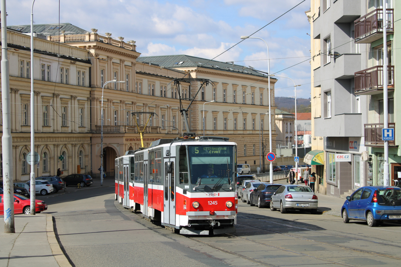 Брно, Tatra T6A5 № 1245