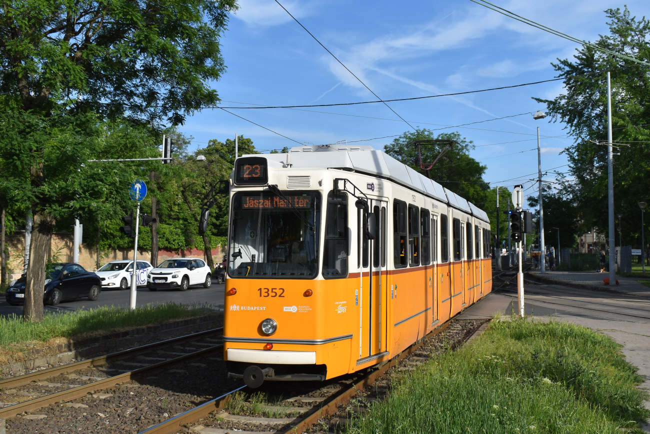 Budapešta, Ganz-Hunslet KCSV7 № 1352