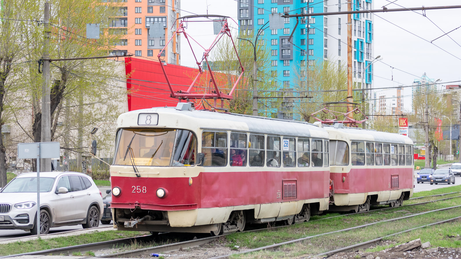 Екатеринбург, Tatra T3SU № 258