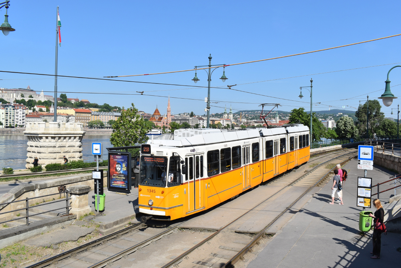 Budapesta, Ganz-Hunslet KCSV7 Nr. 1345