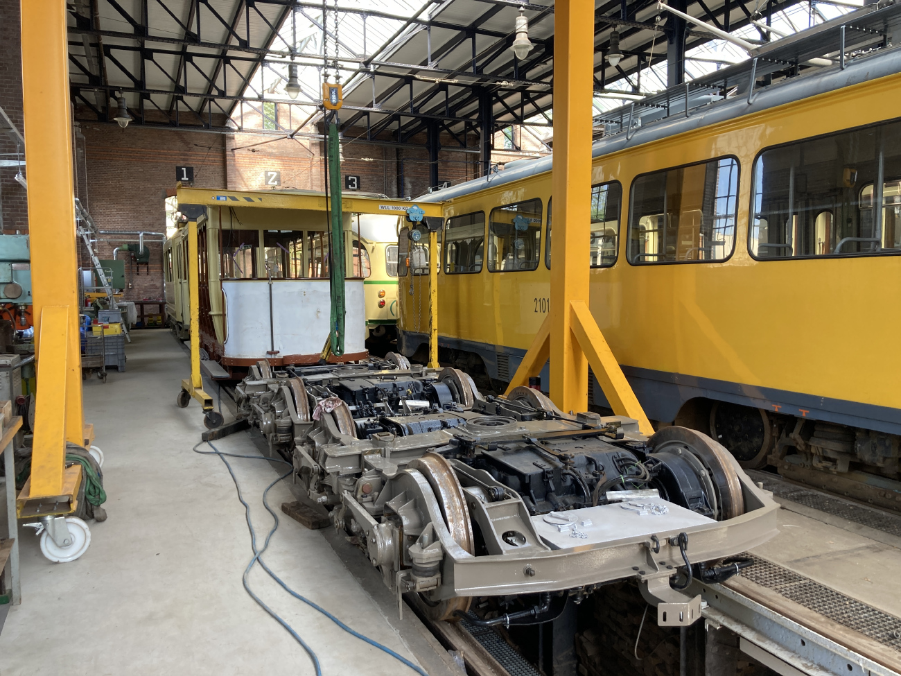 Гаага, Четырёхосный моторный Werkspoor № 215