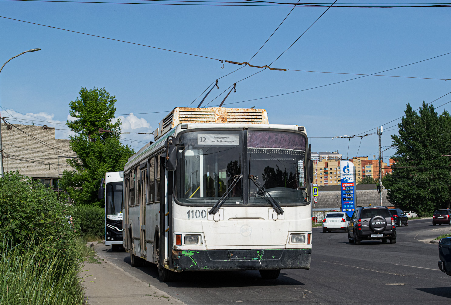 Рязань, ЛиАЗ-5280 № 1100 Рязань, ЛиАЗ-5280 № 1100