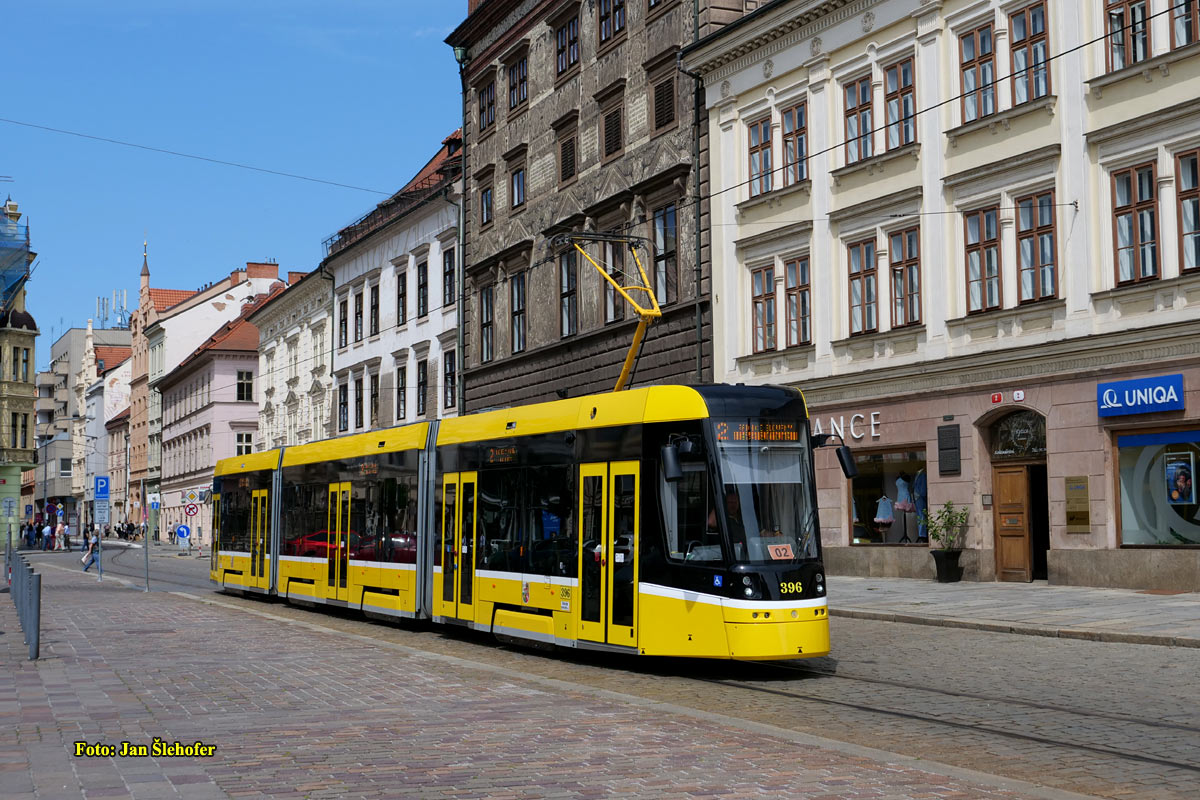 Pilsen, Škoda 40T ForCity Smart N°. 396
