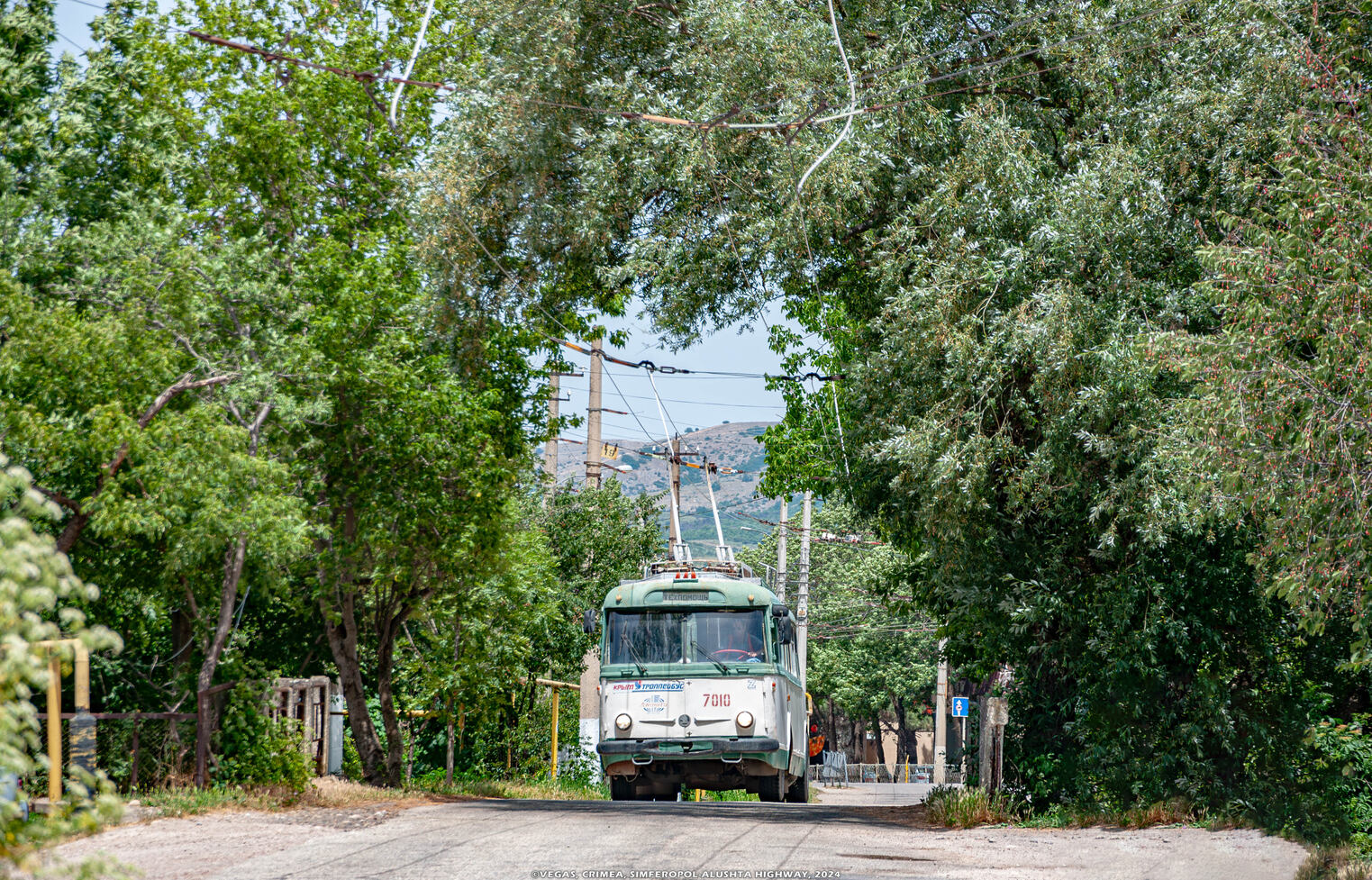 Крымский троллейбус, Škoda 9Tr12 № 7010