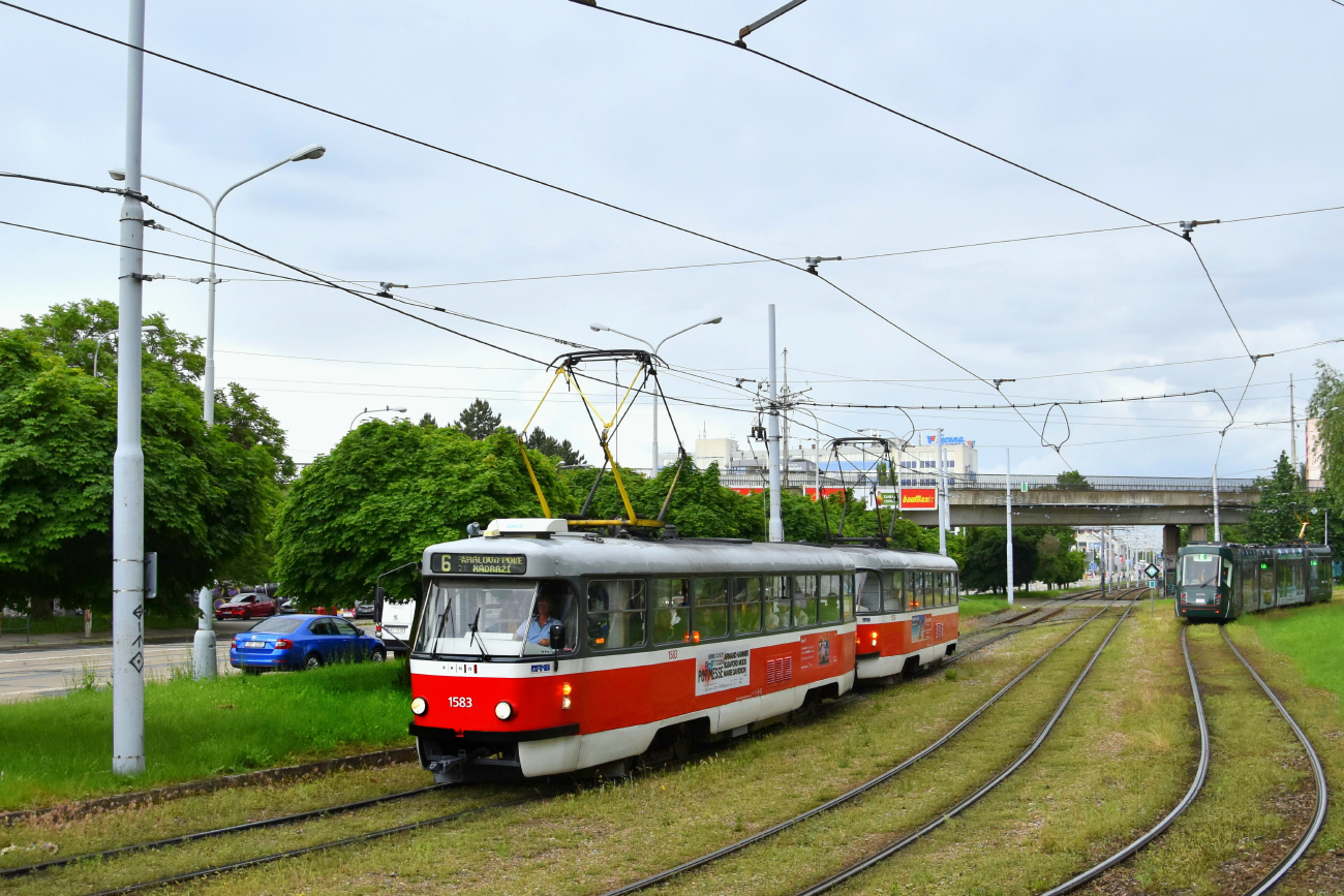 Brno, Tatra T3P № 1583