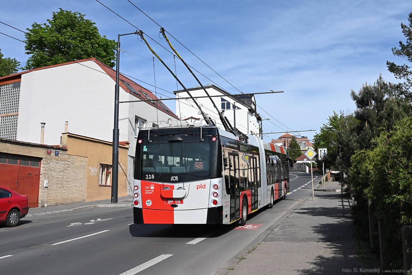 Прага, SOR TNS 18 (Cegelec) № 115