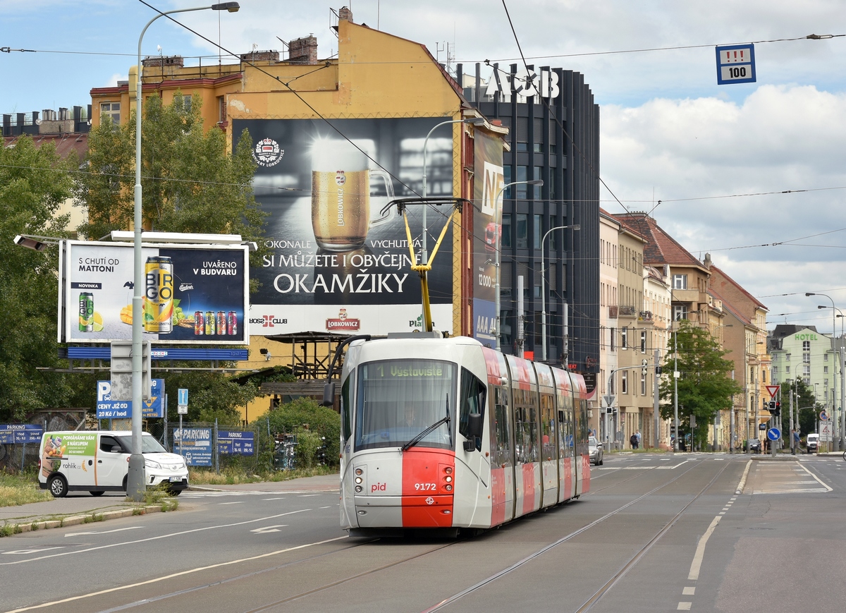 Прага, Škoda 14T Elektra № 9172