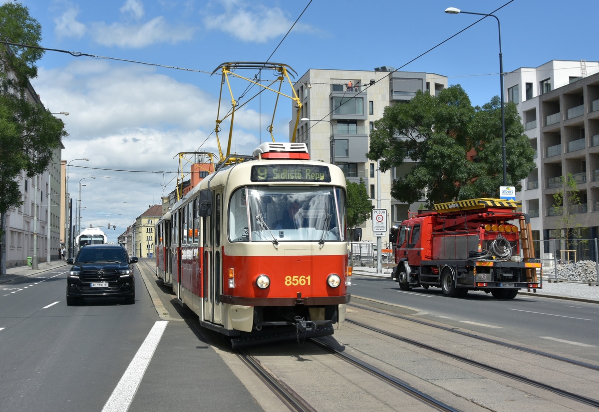 Прага, Tatra T3R.P № 8561