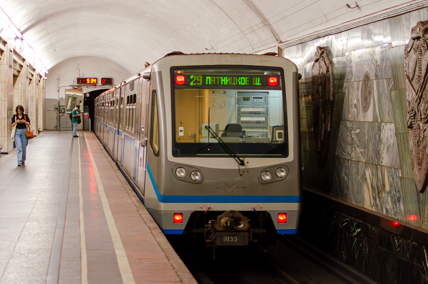 Москва, 81-740.1 «Русич» № 0135