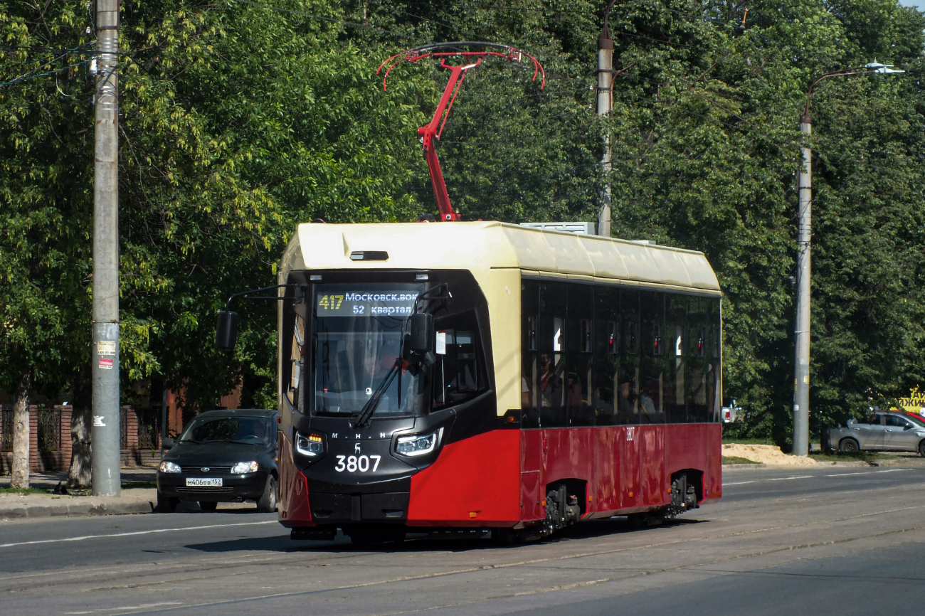 Нижний Новгород, БКМ Т811 «МиНиН» № 3807 Нижний Новгород, БКМ Т811 «МиНиН» № 3807