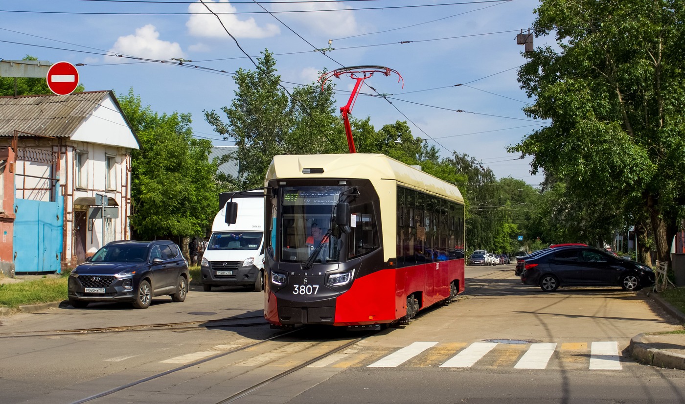 Нижний Новгород, БКМ Т811 «МиНиН» № 3807 Нижний Новгород, БКМ Т811 «МиНиН» № 3807