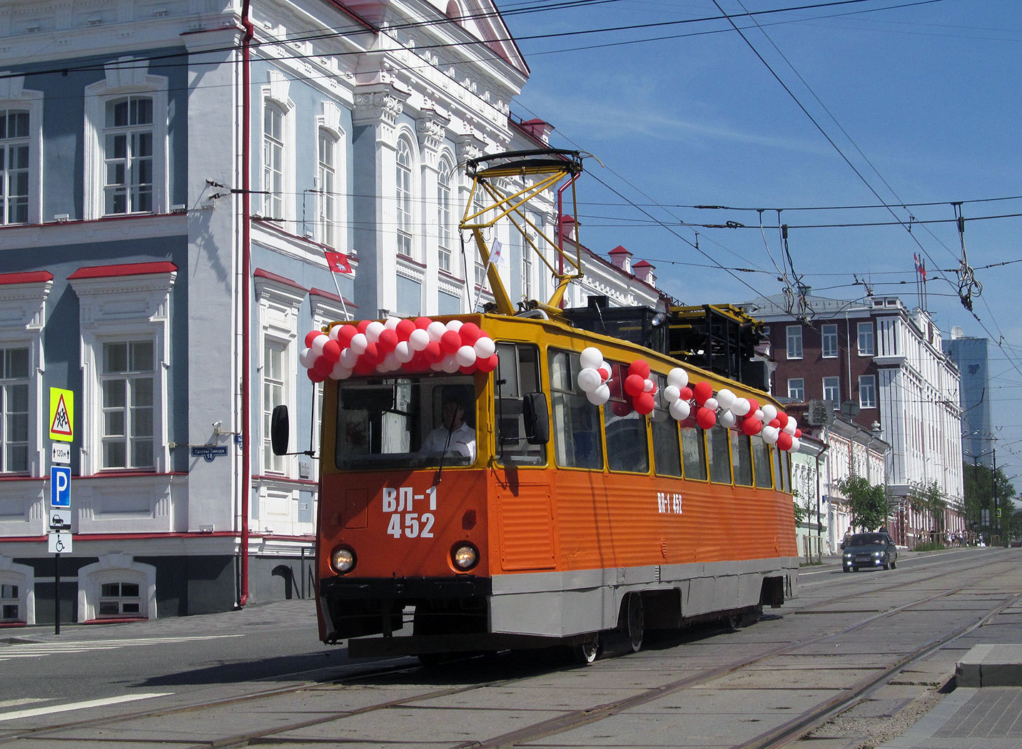 Perm, 71-605 (KTM-5M3) č. ВЛ-1 (452); Perm — Tramway