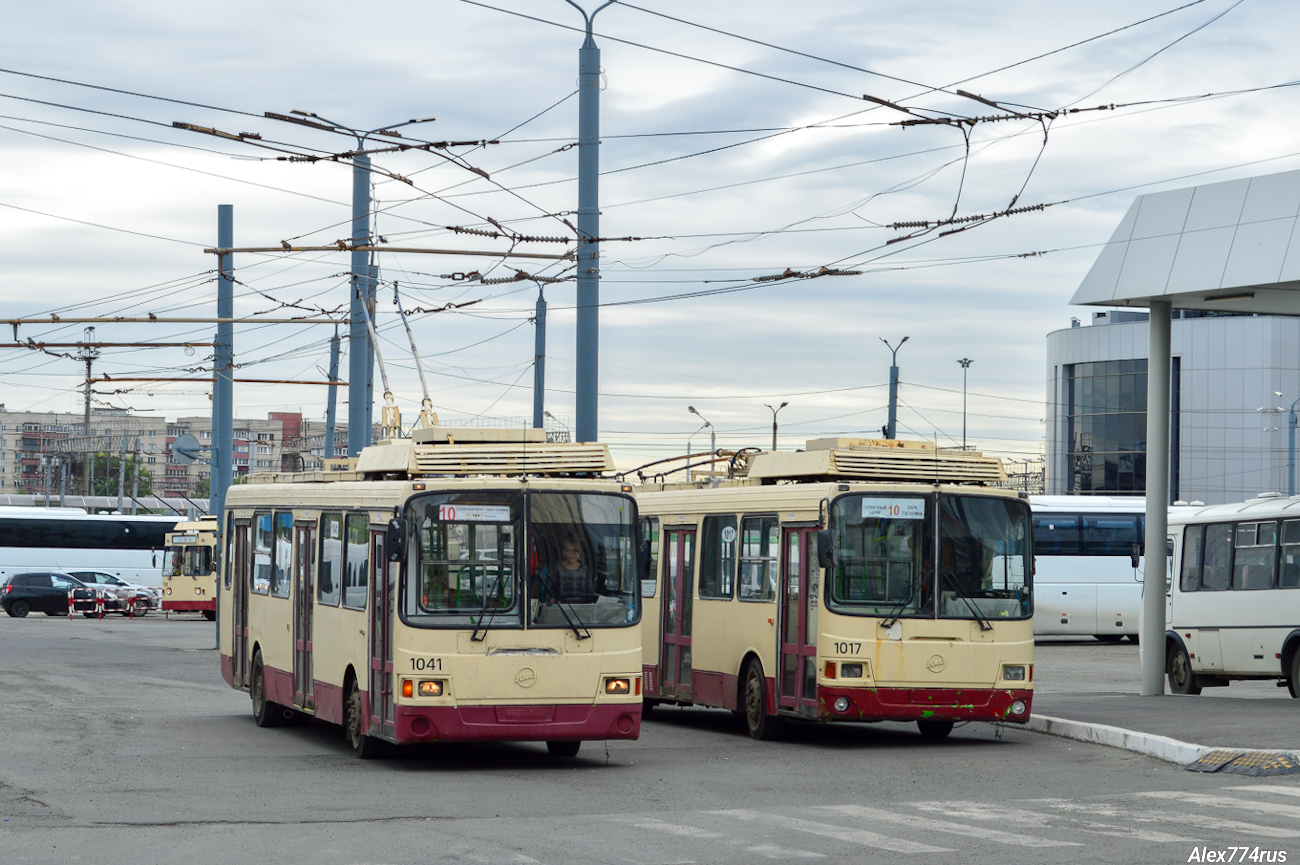 Челябинск, ЛиАЗ-5280 (ВЗТМ) № 1041