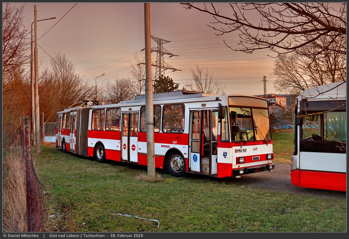 Усти-над-Лабем, Škoda 15Tr08/6 № 549
