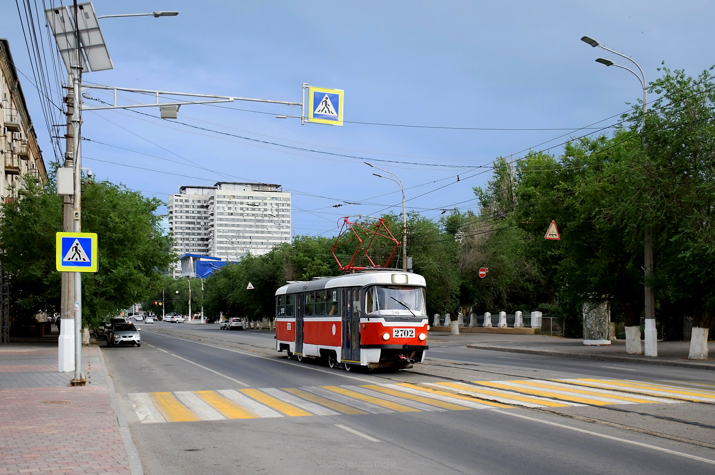 Волгоград, Tatra T3SU № 2702