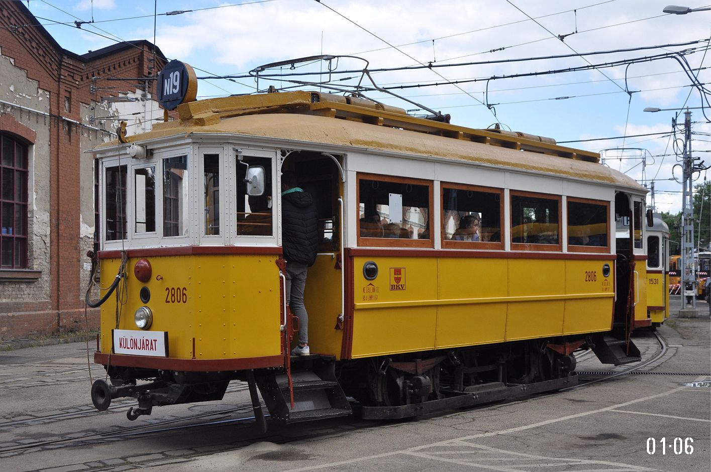 ბუდაპეშტი, BVVV K (Schlick) № 2806; ბუდაპეშტი — Tram depots