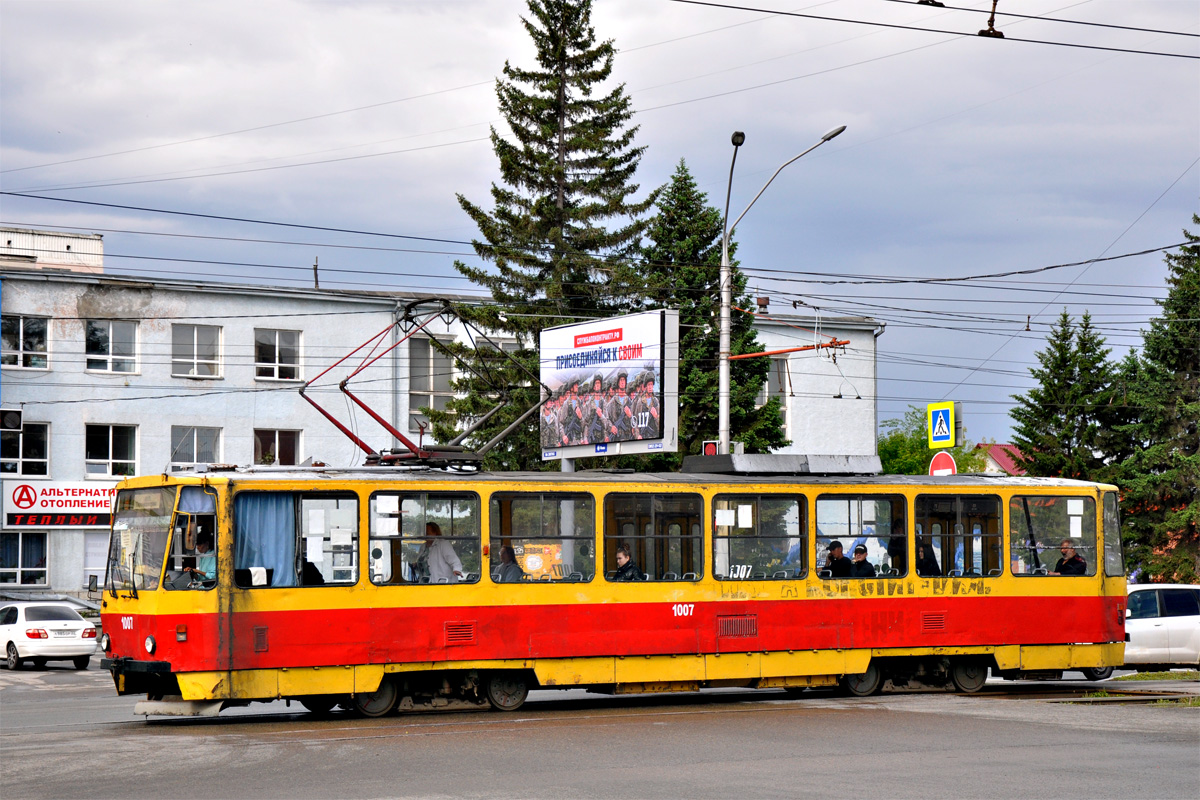 Барнаул, Tatra T6B5SU № 1007