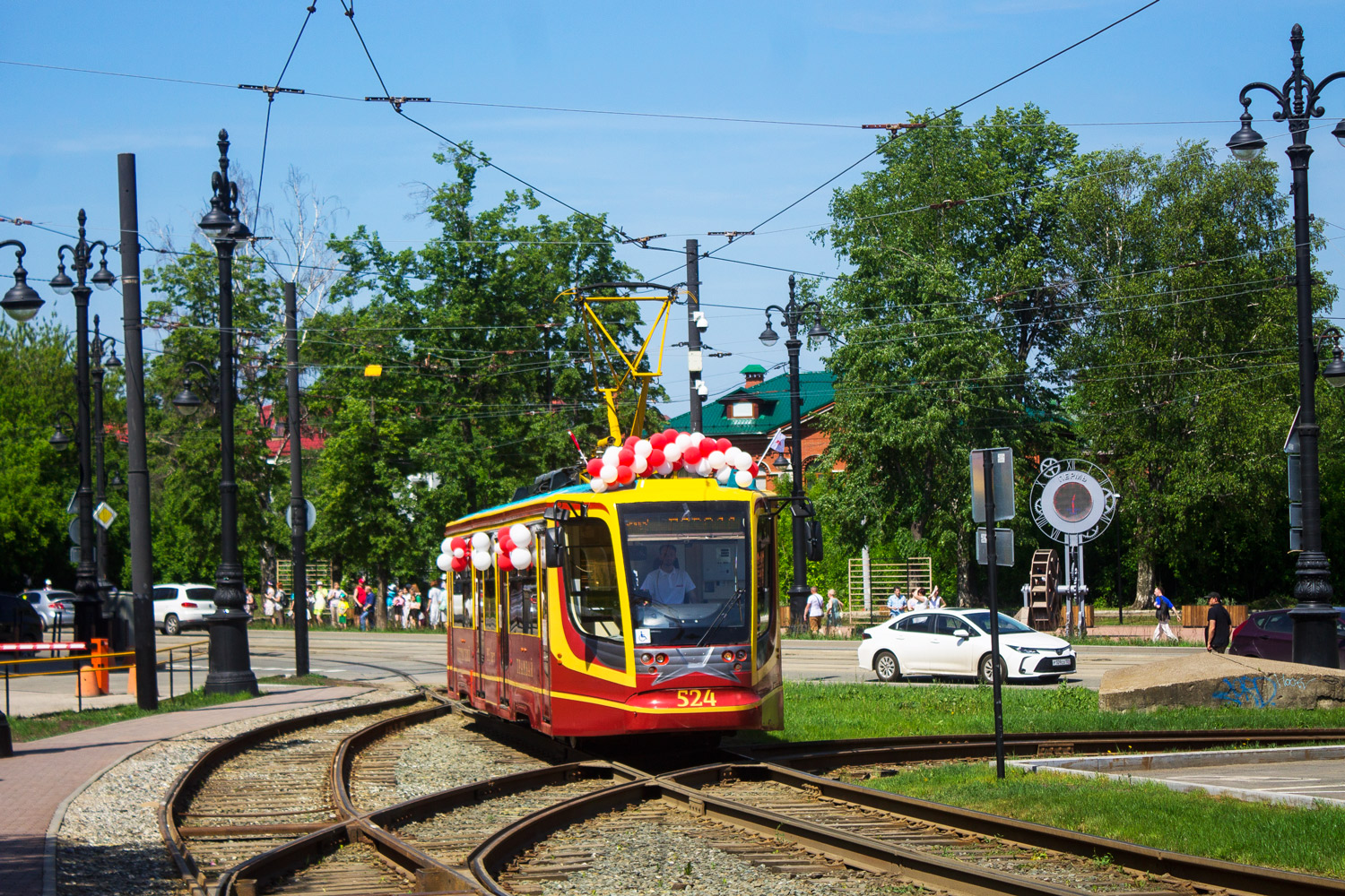 Пермь, 71-623-00 № 524; Пермь — Парад трамваев в честь дня города Перми