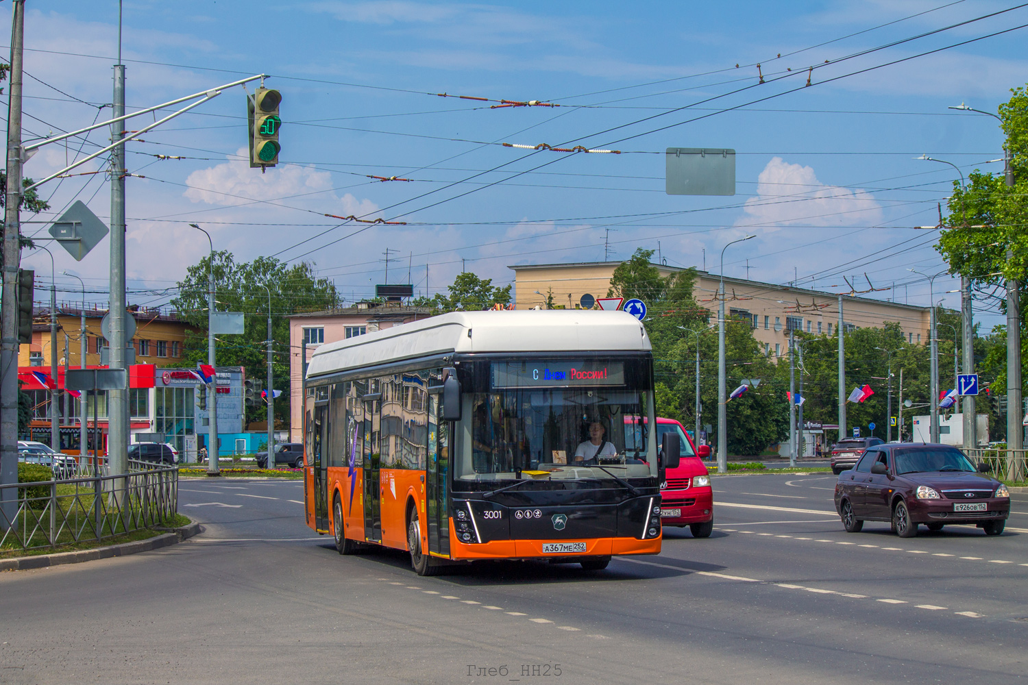 Нижний Новгород, ЛиАЗ-6274 № 3001