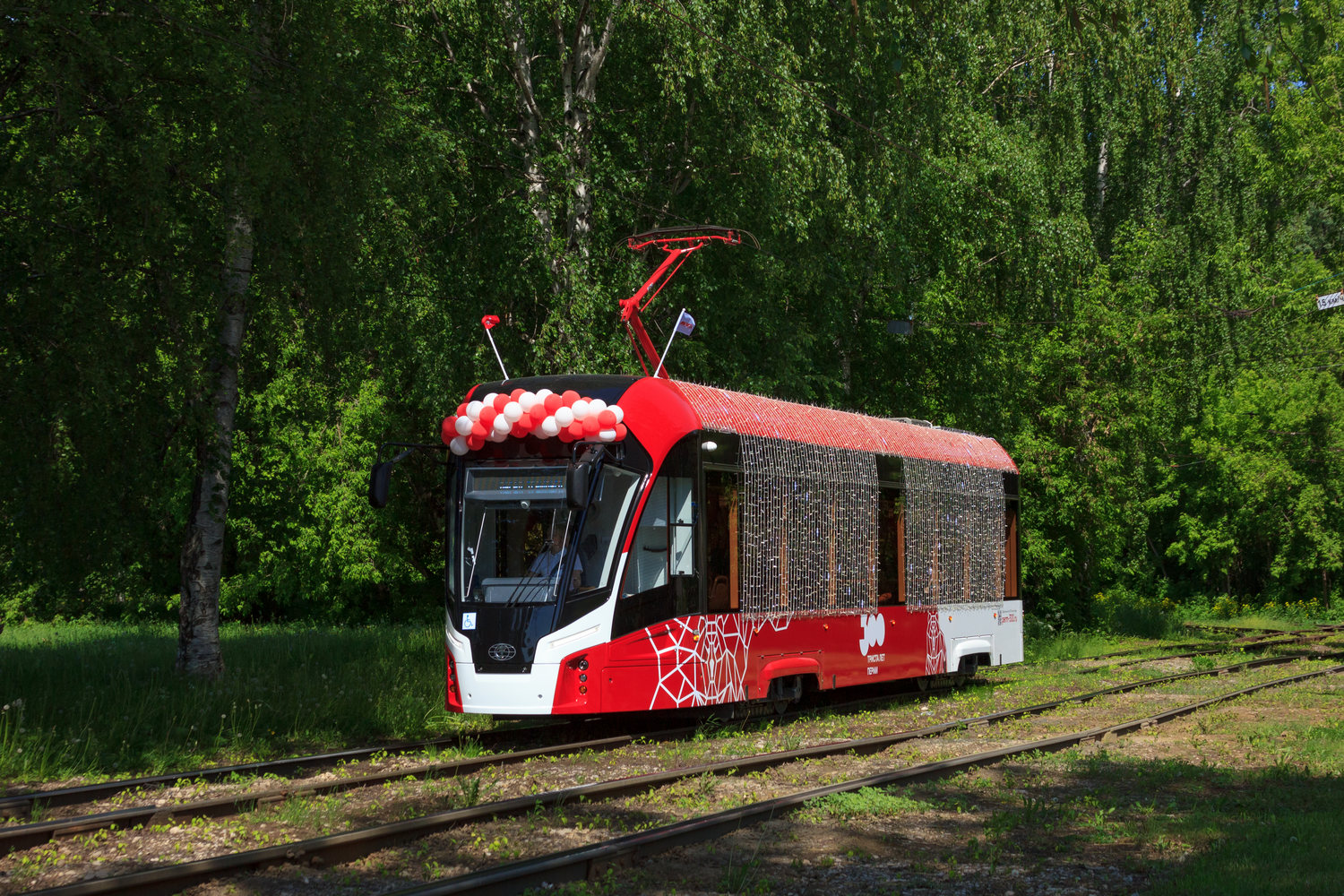 Пермь, 71-911ЕМ «Львёнок» № 6943; Пермь — Парад трамваев в честь дня города Перми