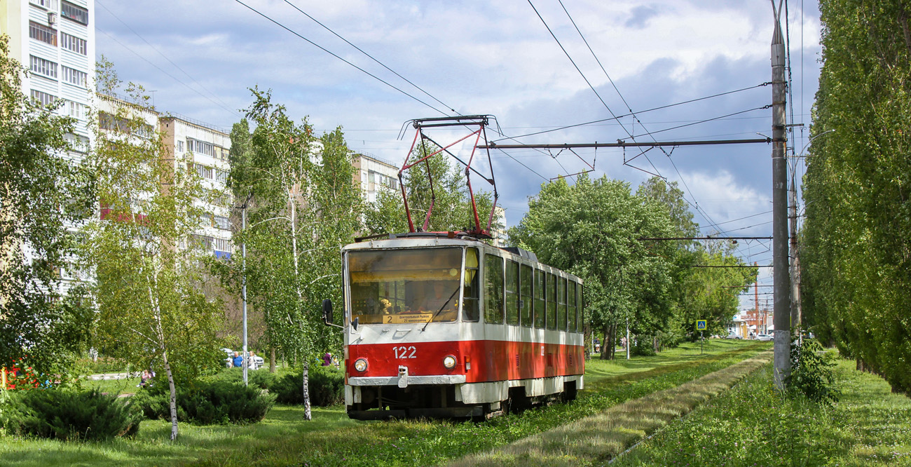 Липецк, Tatra T6B5SU № 122