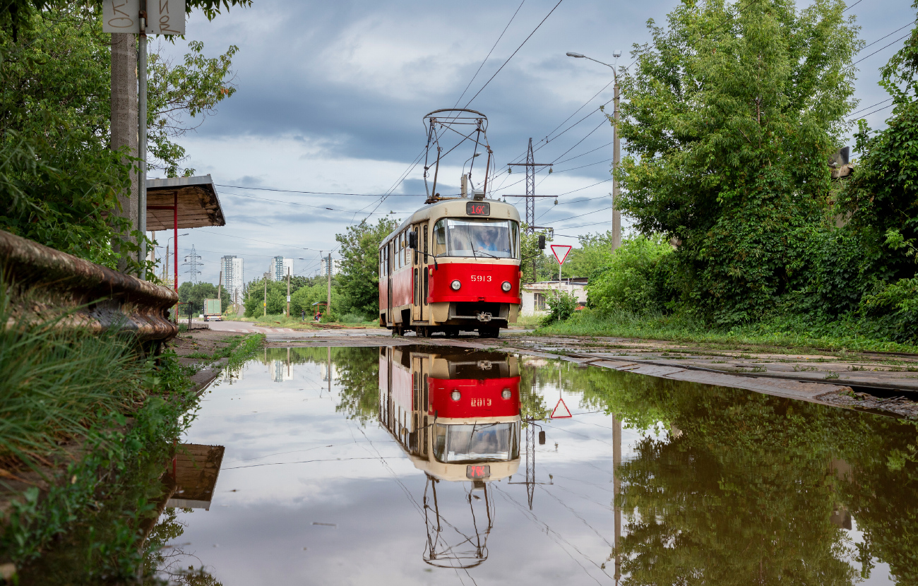 Киев, Tatra T3SU № 5913