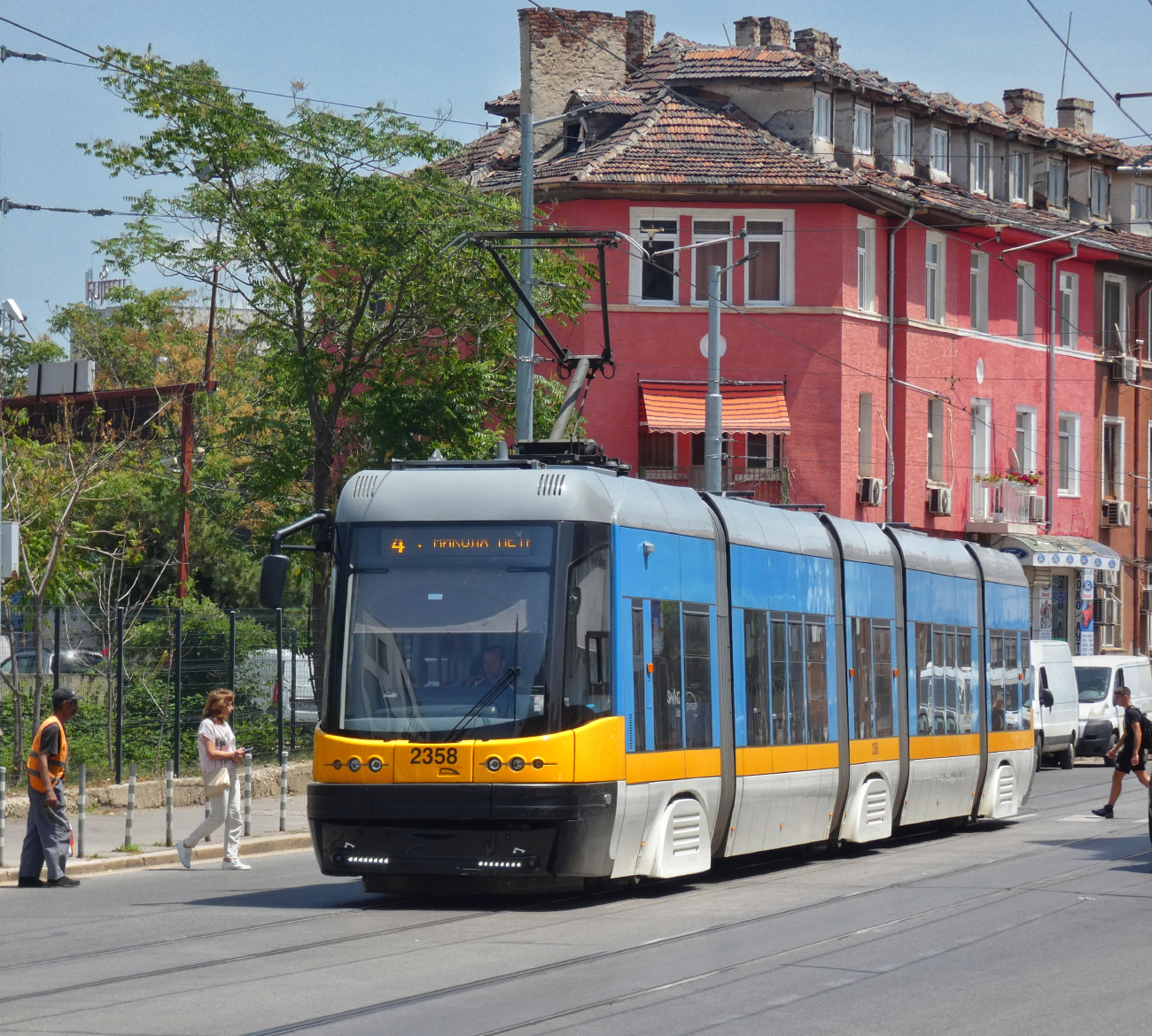 Сафія, PESA Swing 122NaSF2-3 № 2358 Сафія, PESA Swing 122NaSF2-3 № 2358