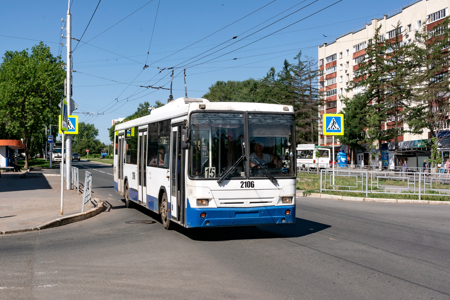 Ufa, NefAZ-BTZ 52765A nr. 2106