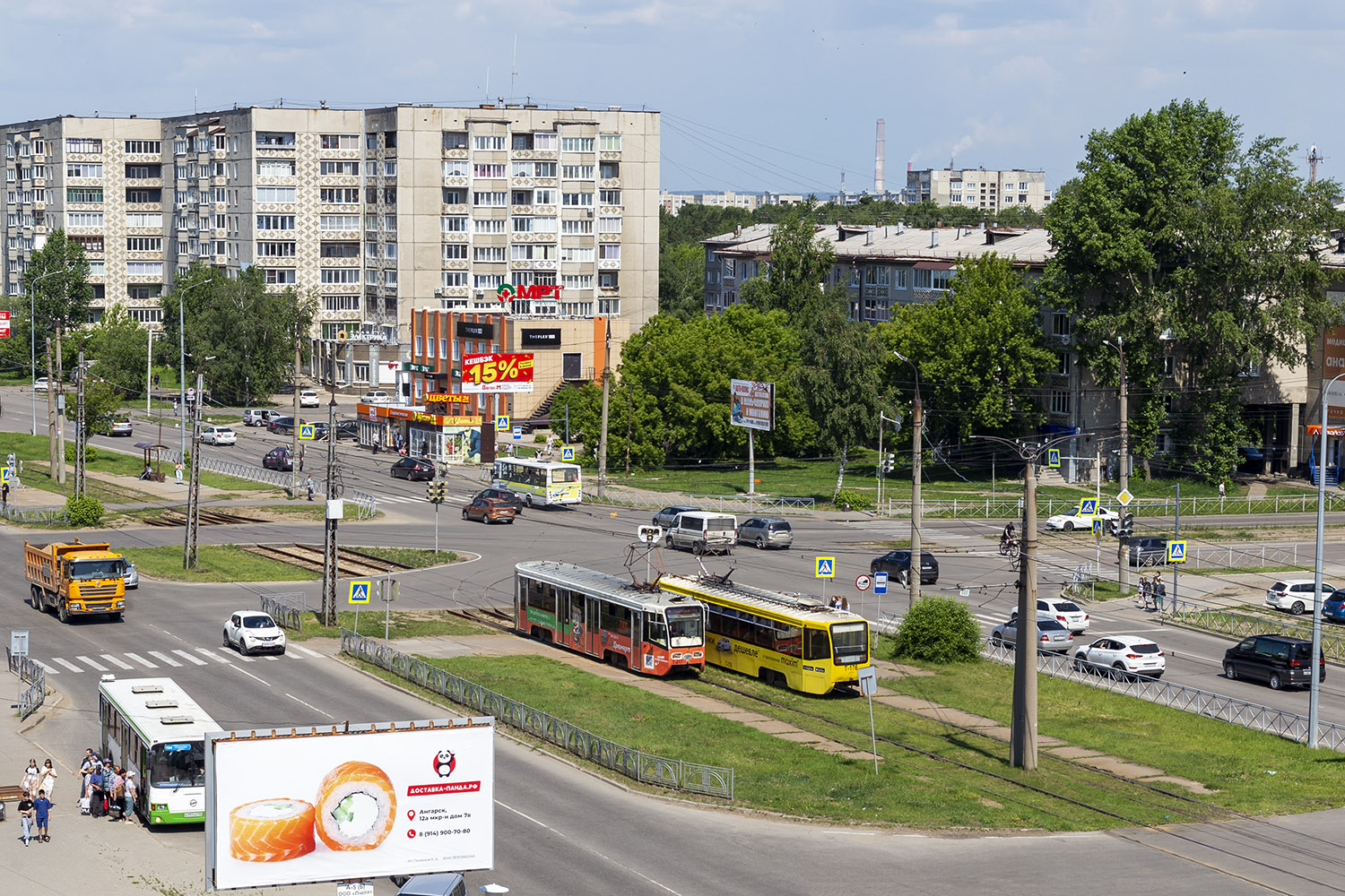 Ангарск, 71-619А-01 № 217; Ангарск — Трамвайные линии и кольца