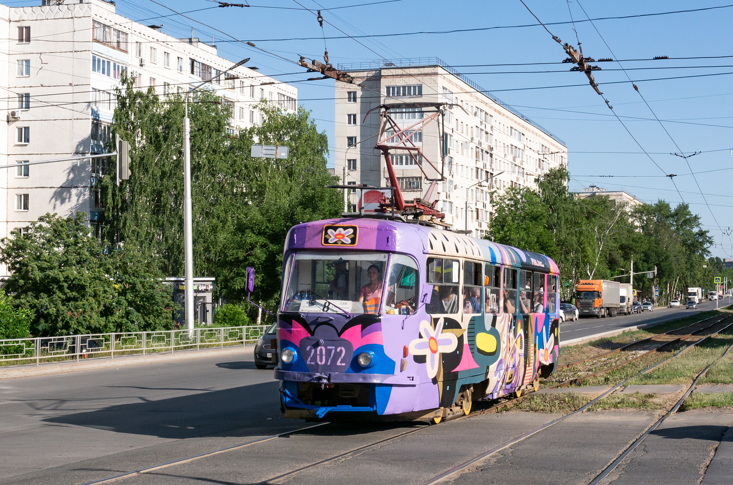 Уфа, Tatra T3SU № 2072
