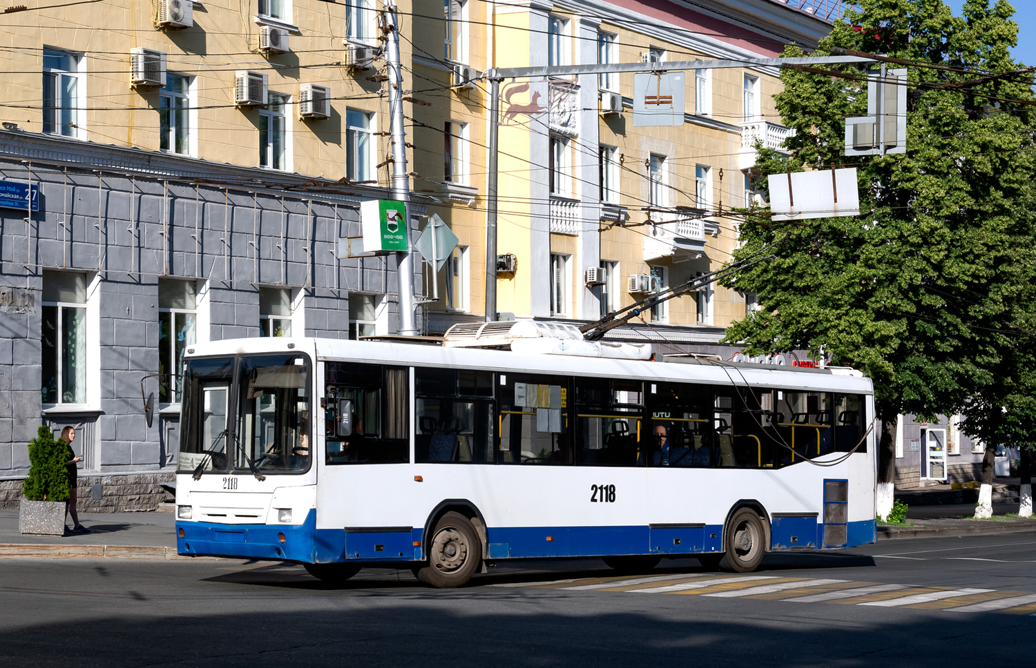 Уфа, НефАЗ-БТЗ 52765Р № 2118