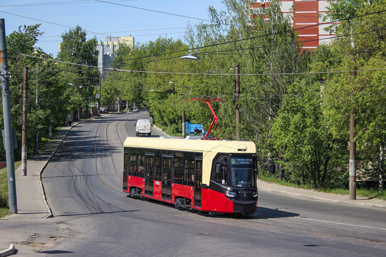 Нижний Новгород, БКМ Т811 «МиНиН» № 1812