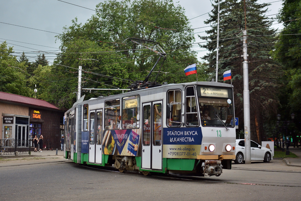 Pyatigorsk, Tatra KT4DM Nr. 13