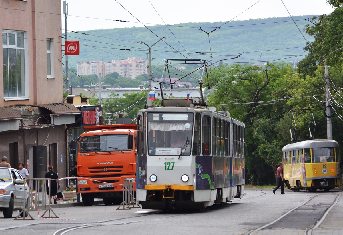 Пятигорск, Tatra KT4SU № 127