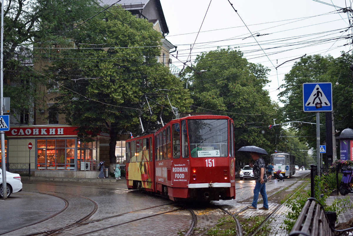 Пятигорск, Tatra KT4SU № 151