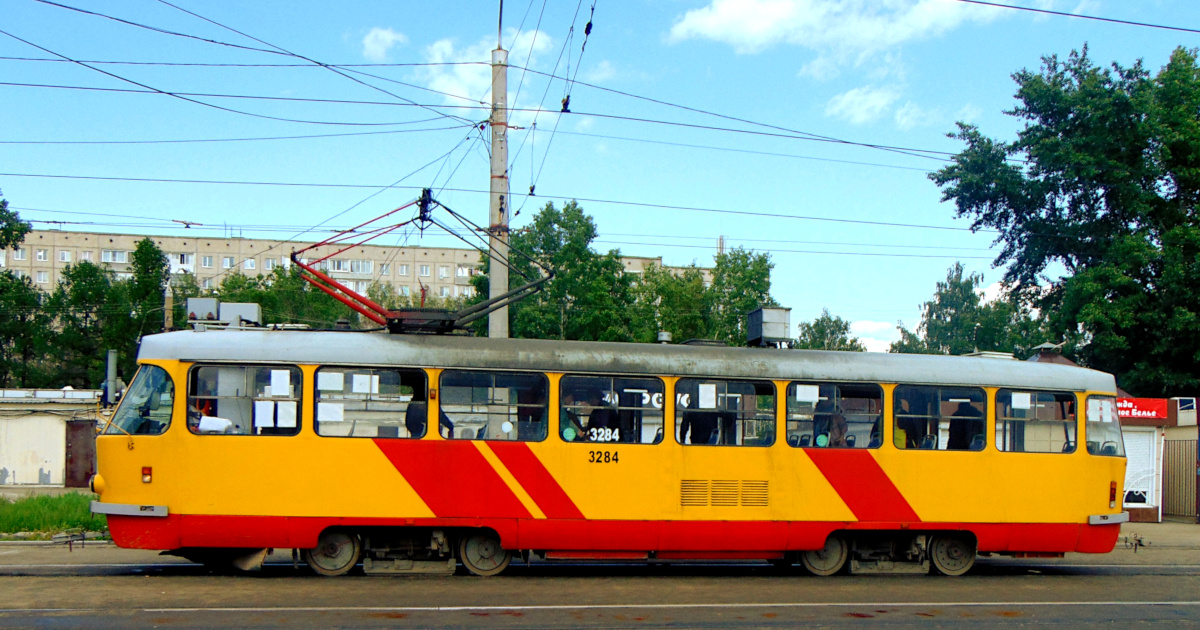 Барнаул, Tatra T3SU КВР Барнаул № 3284
