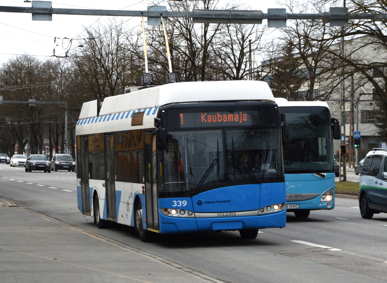 Tallinn, Solaris Trollino III 12 AC č. 339