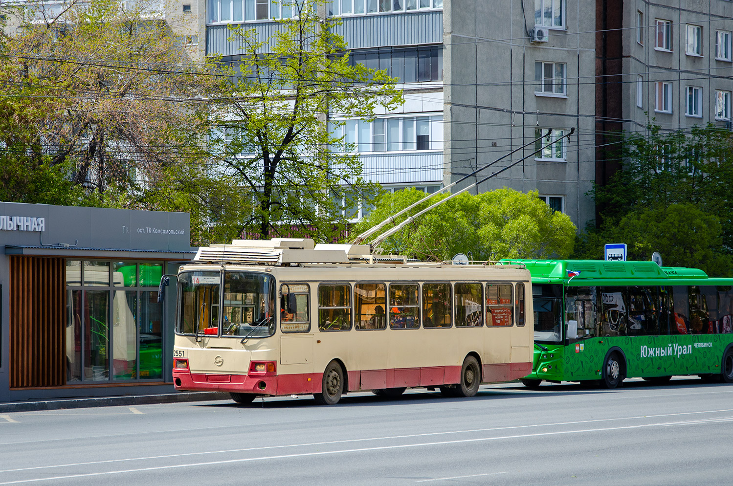 Челябинск, ЛиАЗ-5280 (ВЗТМ) № 2551