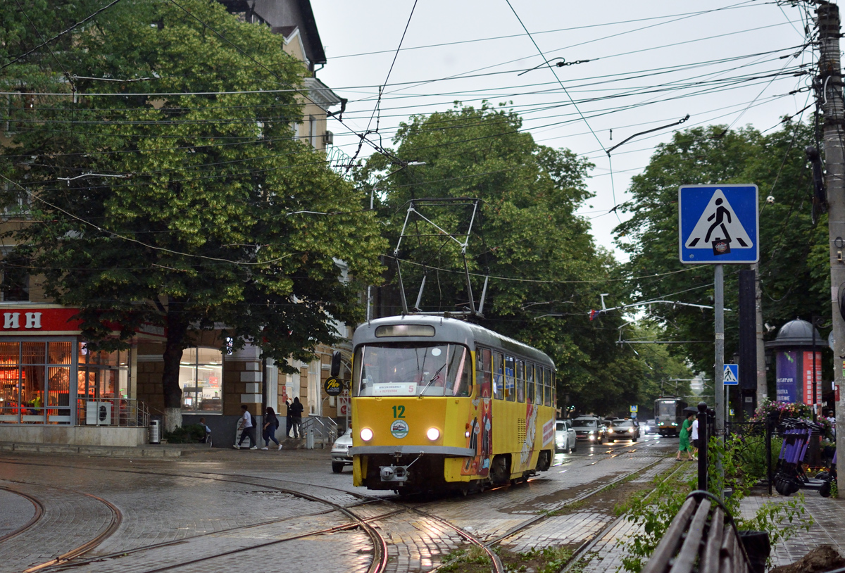 Pyatigorsk, Tatra T4D № 12