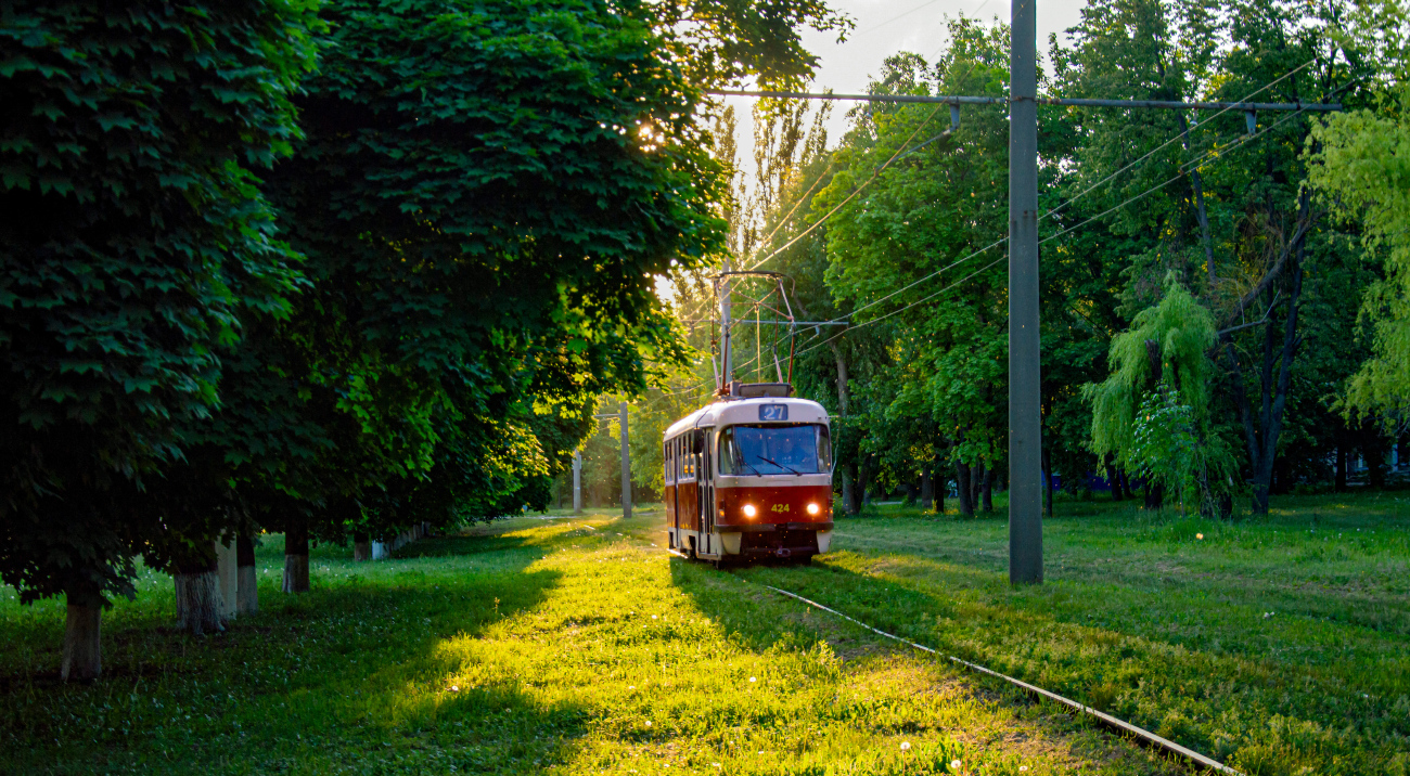 Харьков, Tatra T3SUCS № 424