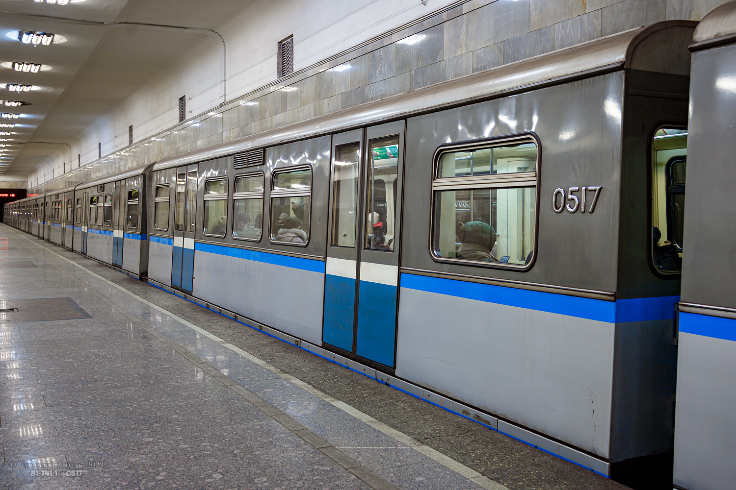 Москва, 81-741.1 «Русич» № 0517