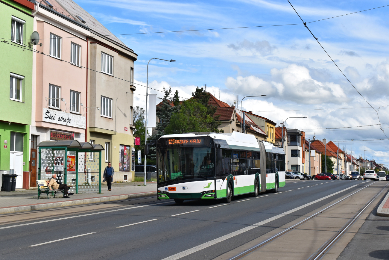 Пльзень, Škoda 27Tr Solaris IV № 588; Пльзень — Празднование 125-летия общественного транспорта в Пльзене