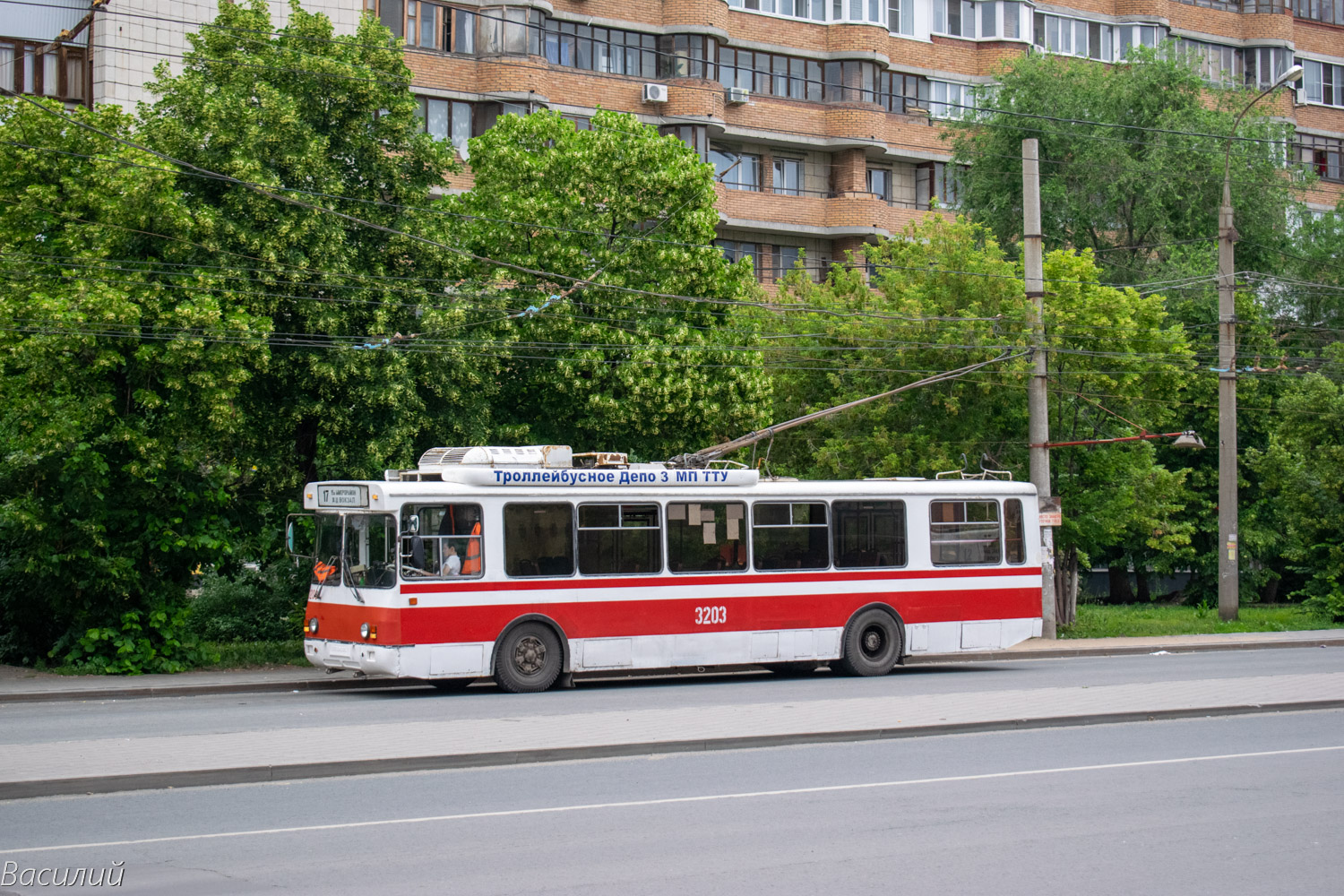 Samara, BTZ-5276-04 # 3203; Samara — Terminus stations and loops (trolleybus)