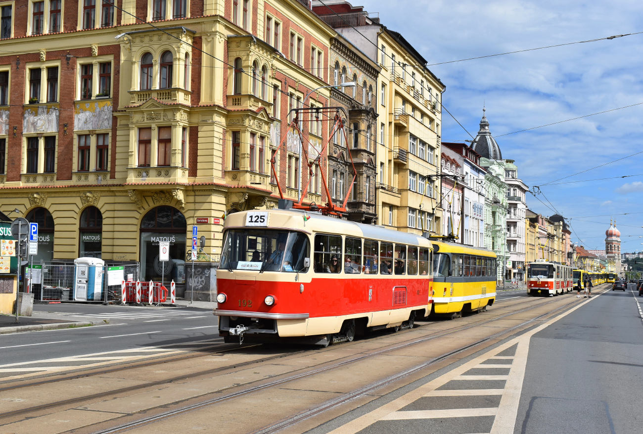Пльзень, Tatra T3 № 192; Пльзень — Празднование 125-летия общественного транспорта в Пльзене