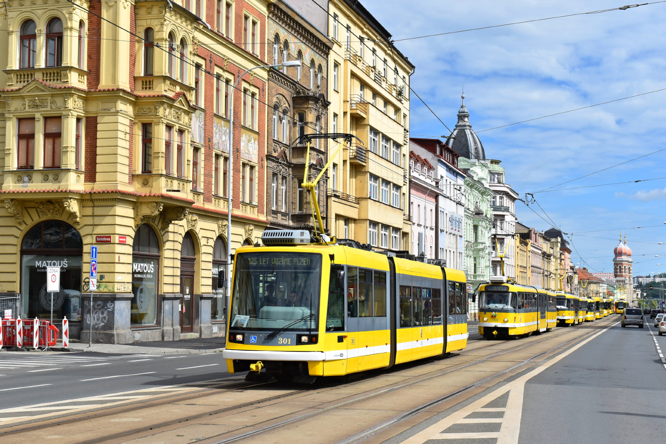 Пльзень, Škoda 03T0 Astra № 301; Пльзень — Празднование 125-летия общественного транспорта в Пльзене