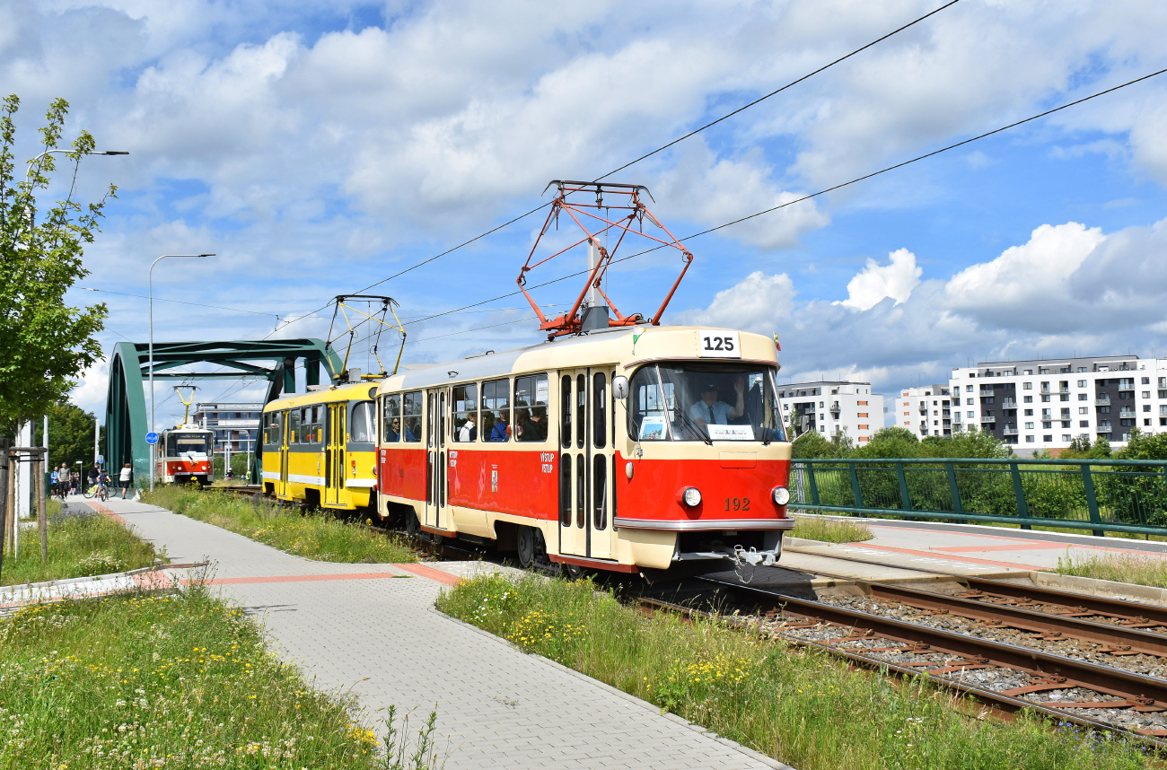 Пльзень, Tatra T3 № 192; Пльзень — Празднование 125-летия общественного транспорта в Пльзене Пльзень, Tatra T3 № 192; Пльзень — Празднование 125-летия общественного транспорта в Пльзене