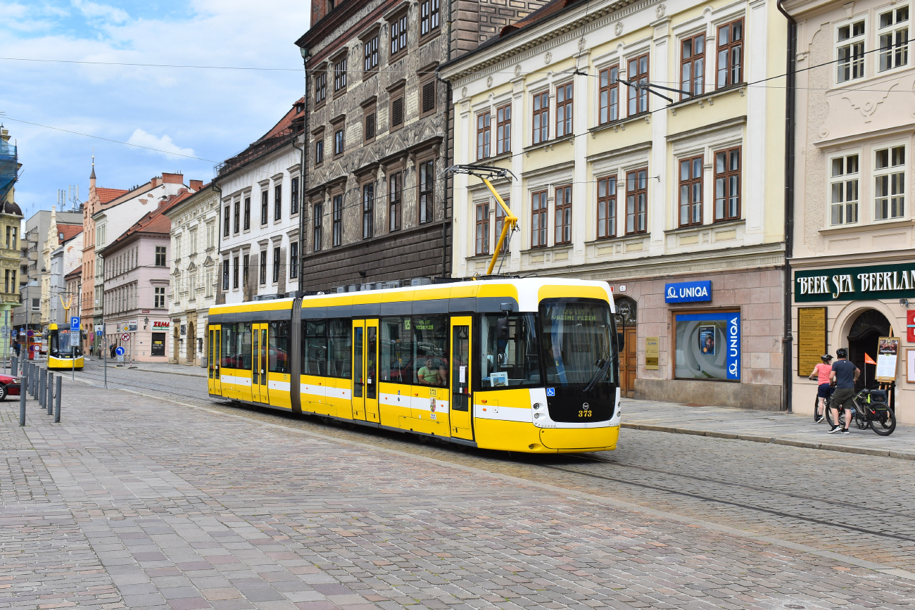 Пльзень, EVO 2 № 373; Пльзень — Празднование 125-летия общественного транспорта в Пльзене