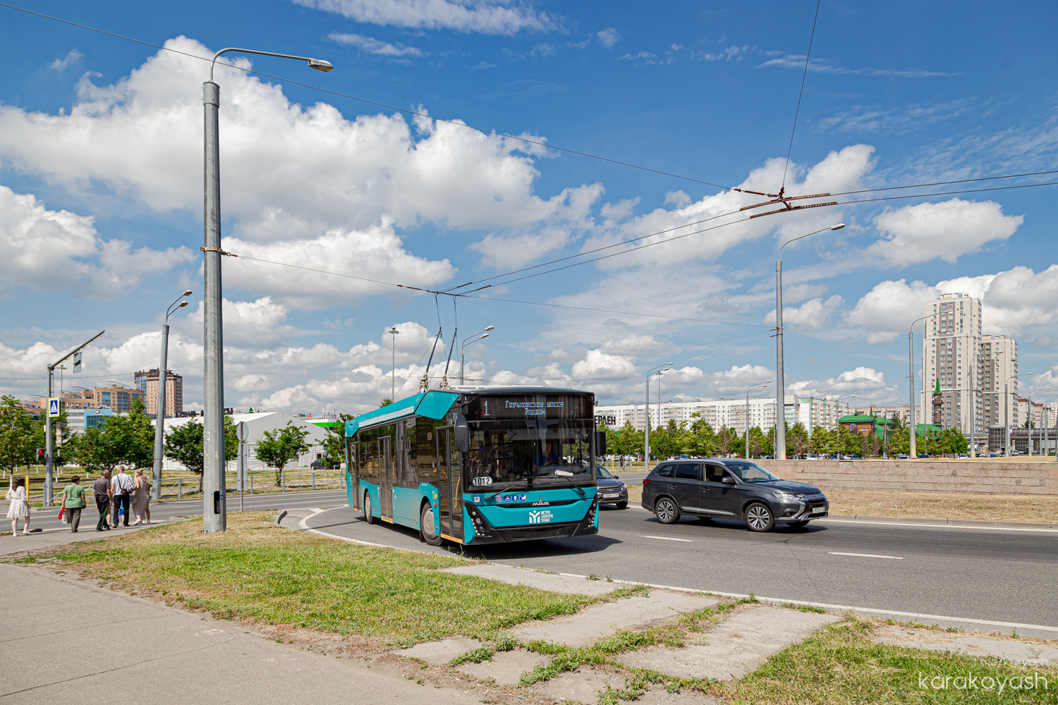 Казань, МАЗ-303Т22 № 1012